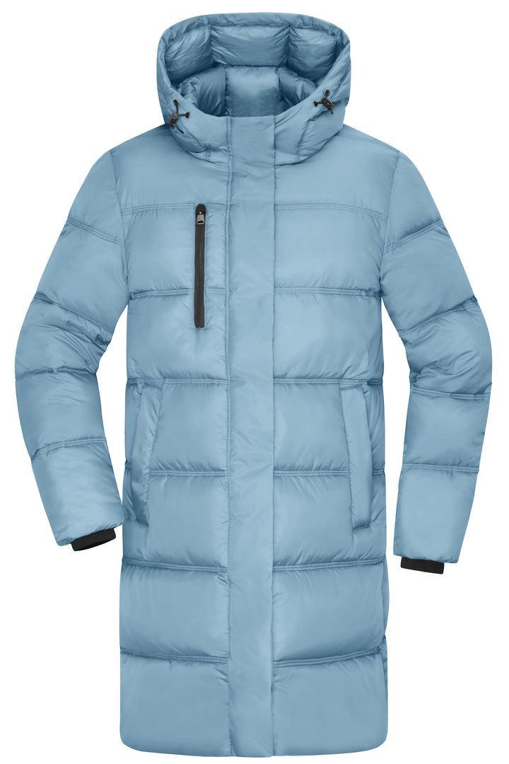 Ladies' Winter Short Coat - milky-blue