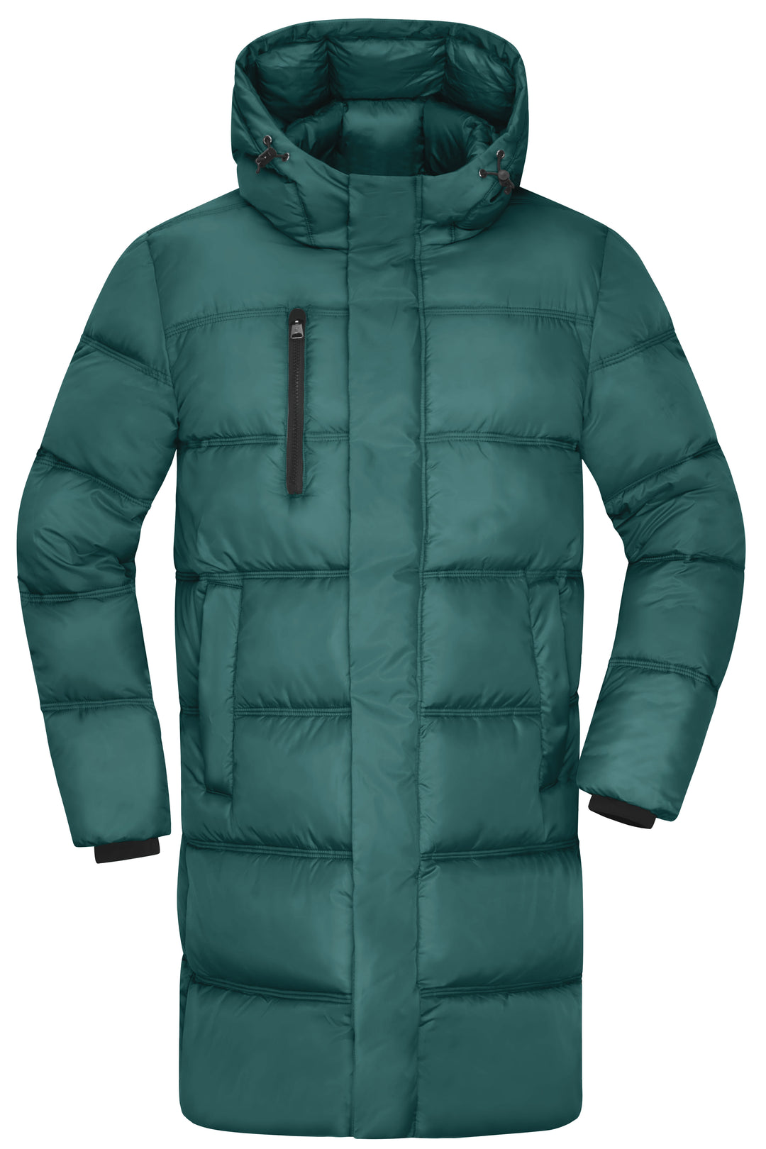 Men's Winter Short Coat - smoky-green