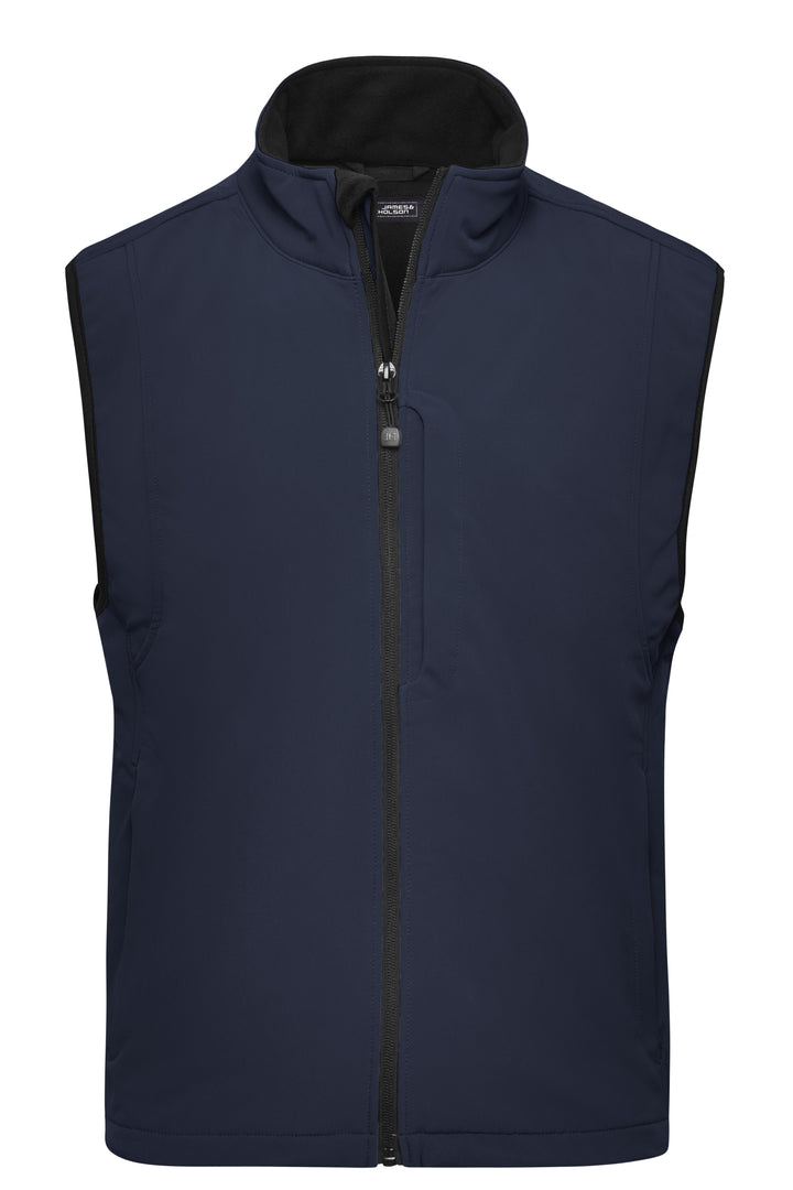 Men's Softshell Vest - navy