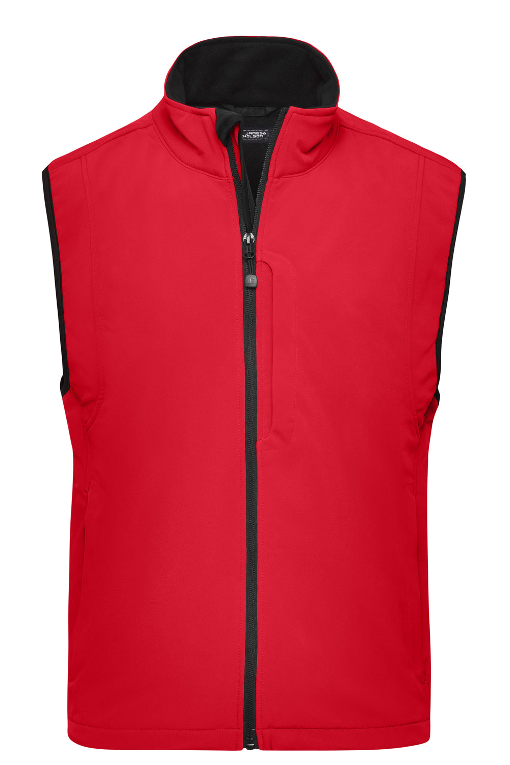 Men's Softshell Vest - red
