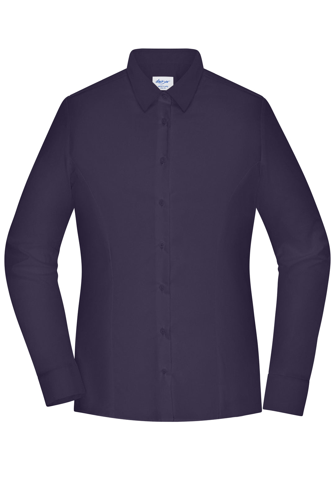 Ladies' Shirt - SLIM FIT - - deep-purple