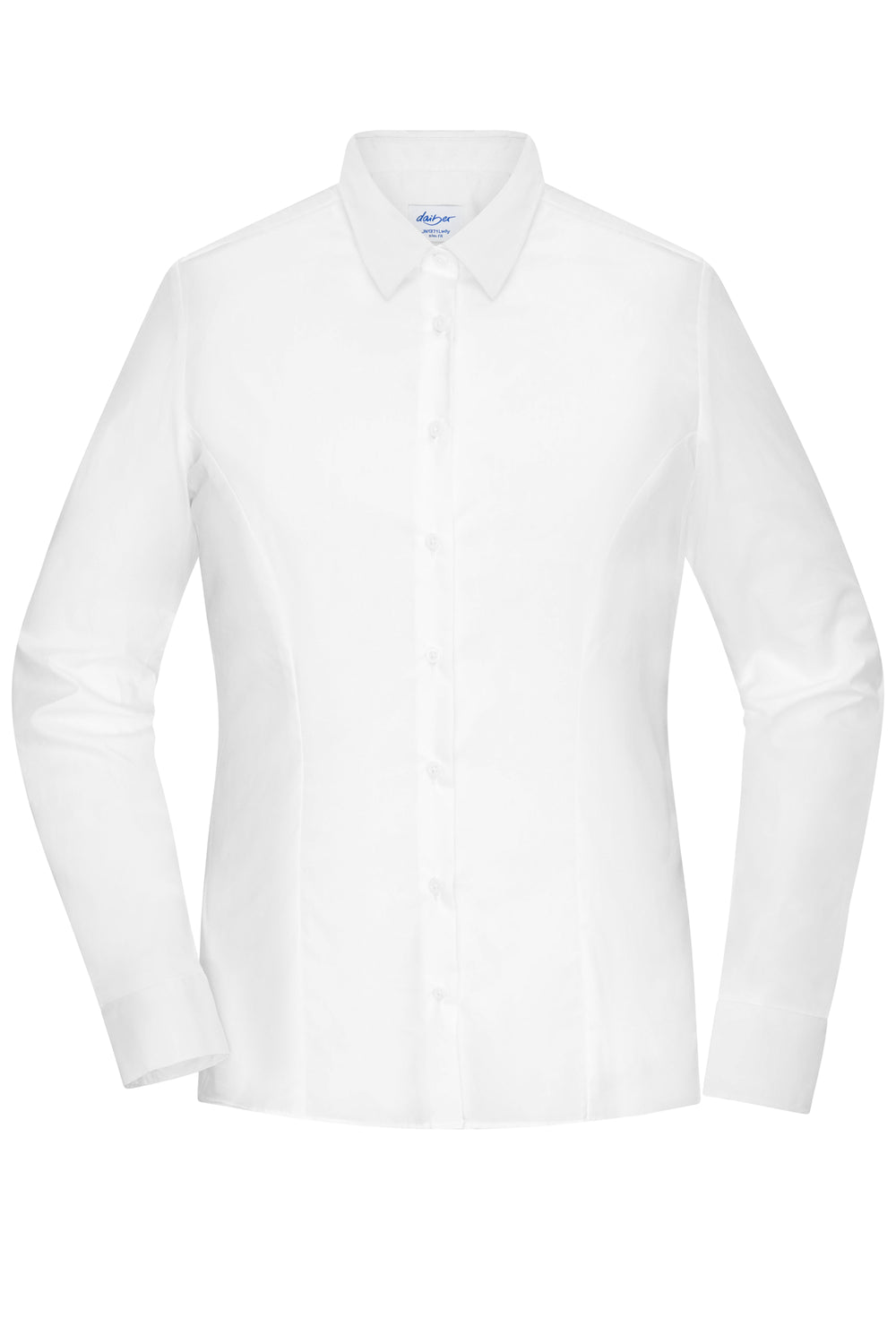 Ladies' Shirt - SLIM FIT - - white
