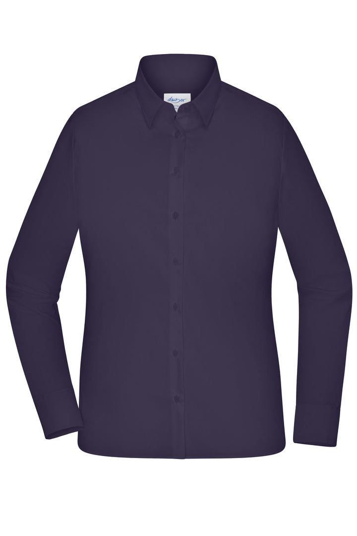 Ladies' Shirt - MODERN FIT - - deep-purple