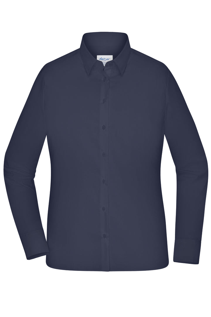 Ladies' Shirt - MODERN FIT - - navy