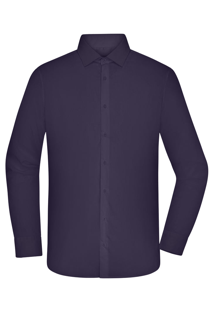 Men's Shirt - MODERN FIT - - deep-purple