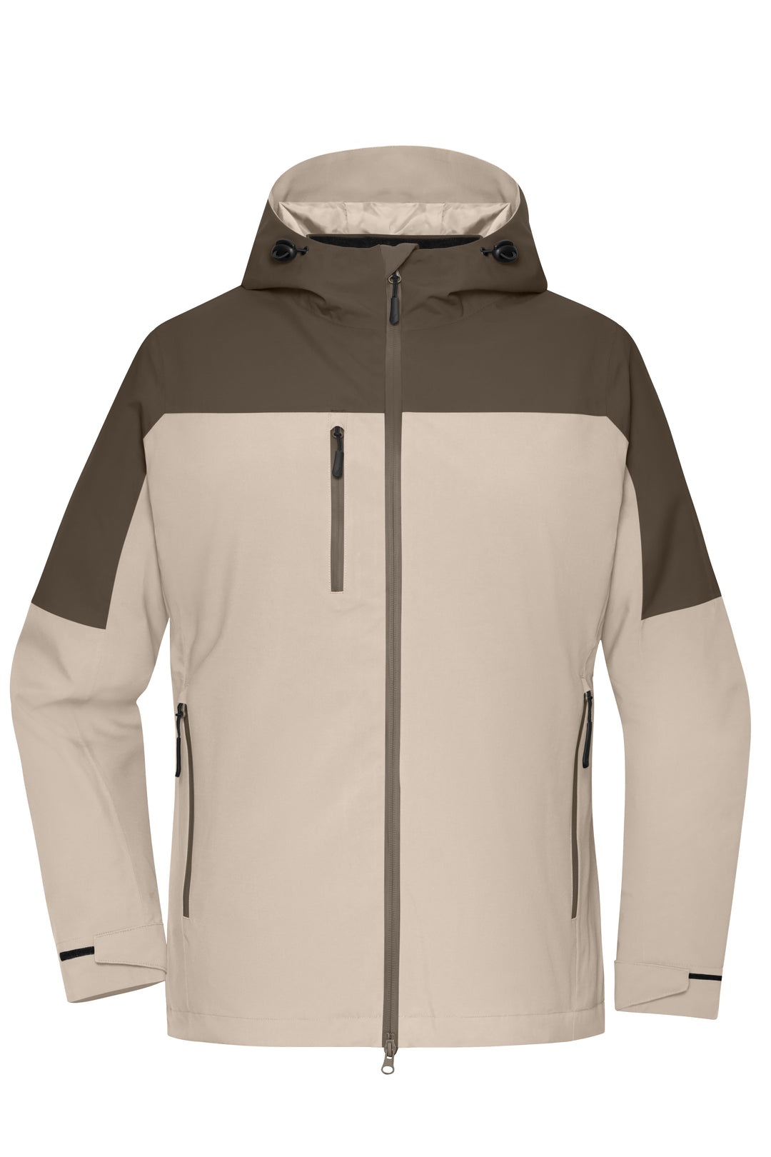 Ladies' 3-in-1-Jacket GRS - sandstone/muddy-brown