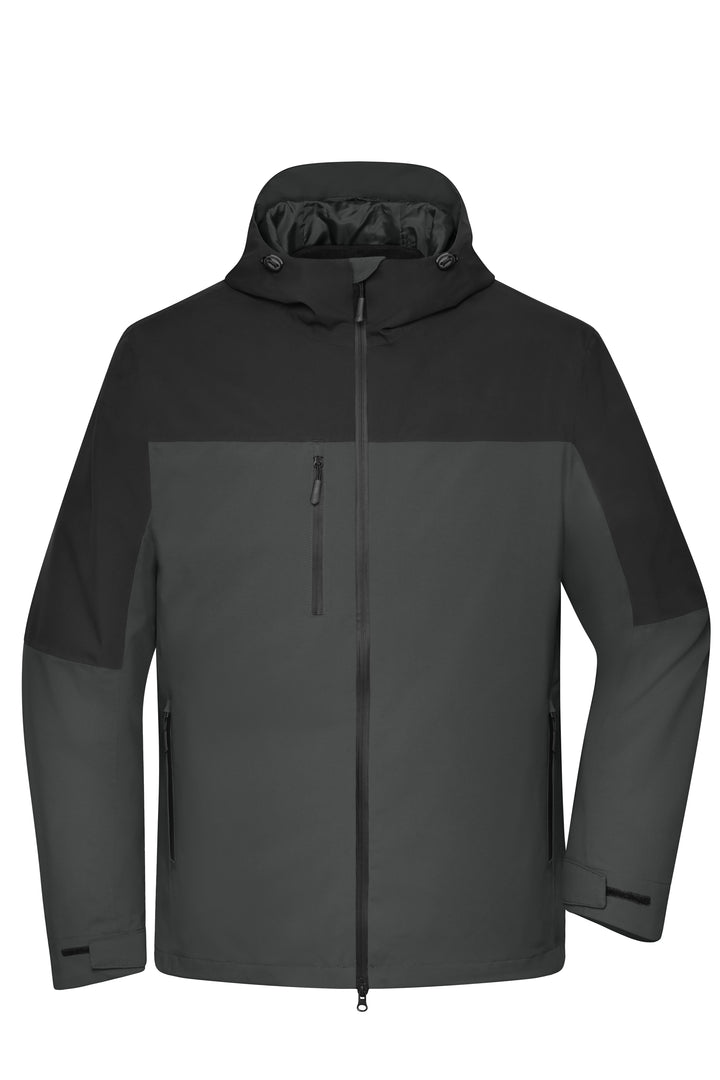 Men's 3-in-1-Jacket GRS - carbon/black
