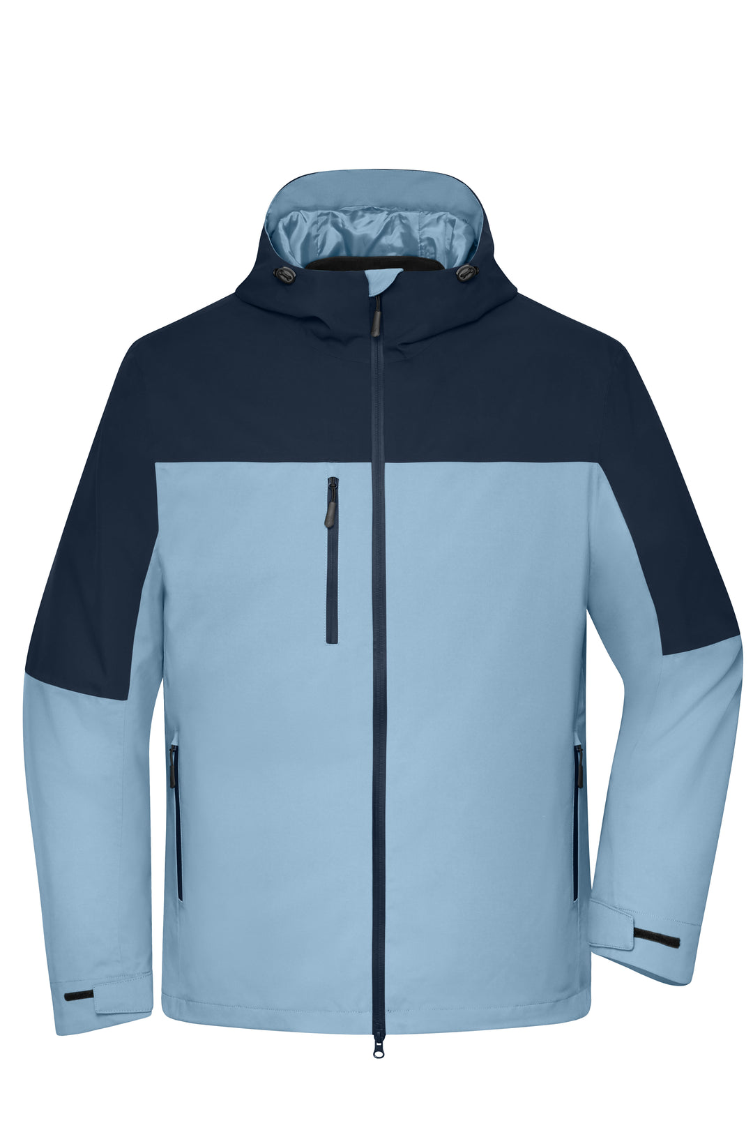 Men's 3-in-1-Jacket GRS - milky-blue/navy