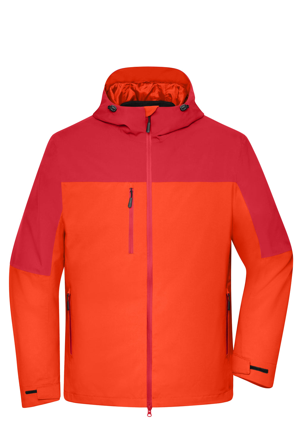 Men's 3-in-1-Jacket GRS - spicy-orange/red