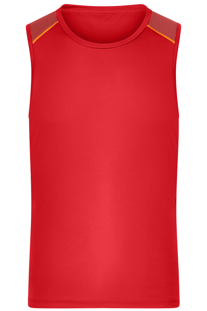 Men's Running Tank GRS - spicy-orange