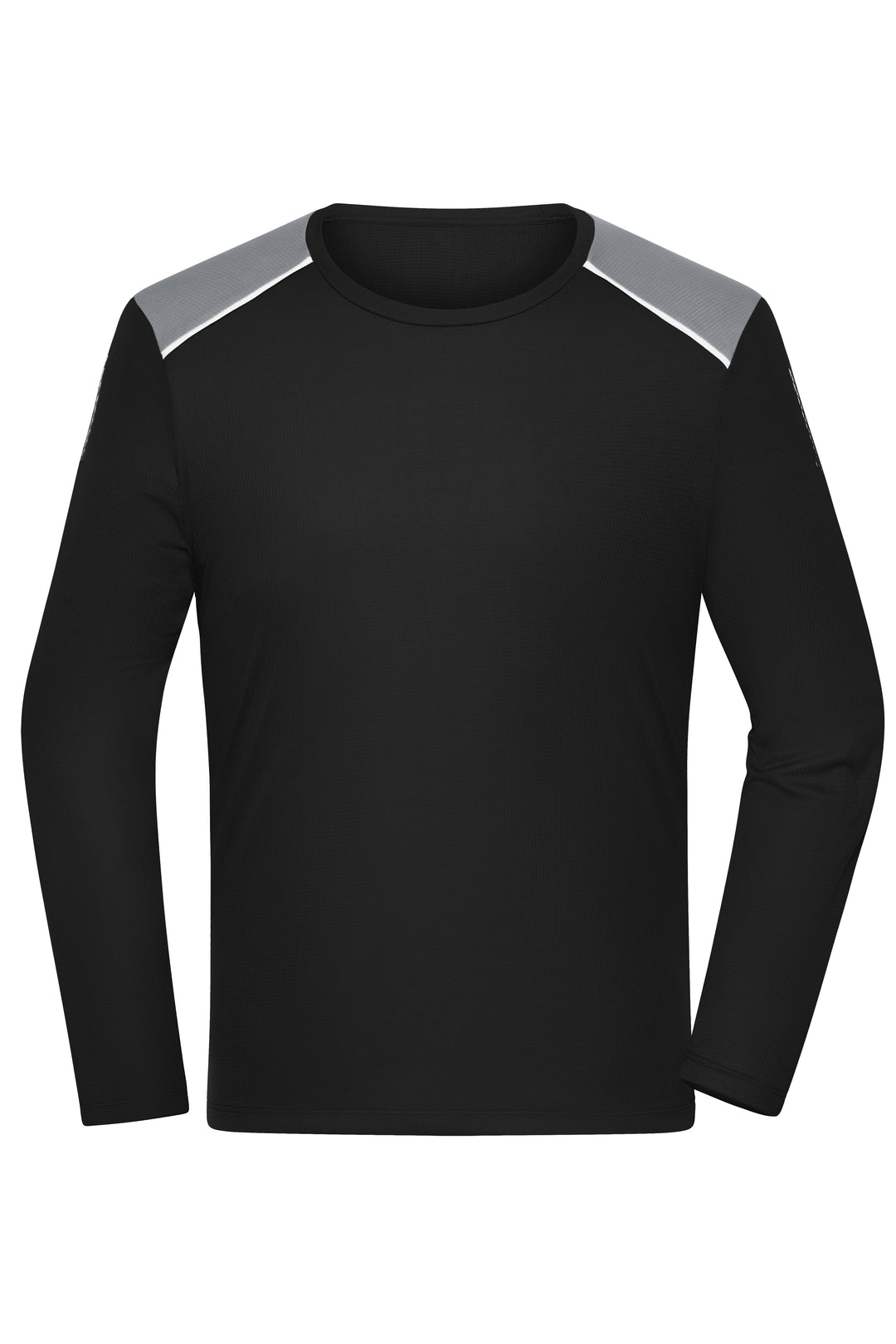 Men's Running Shirt Longsleeve GRS - black