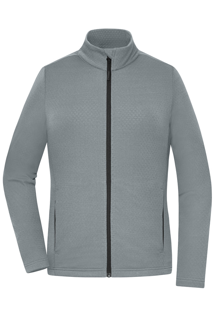 Ladies' Sports Structured Fleece Jacket - space-grey