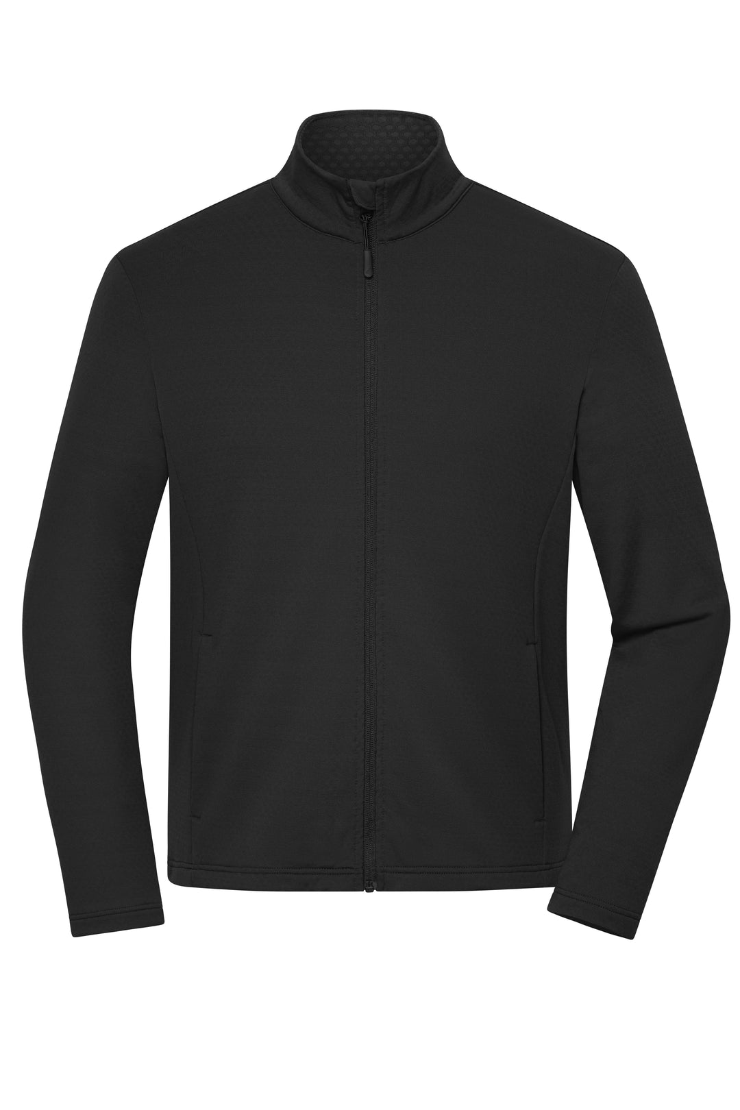 Men's Sports Structured Fleece Jacket - black