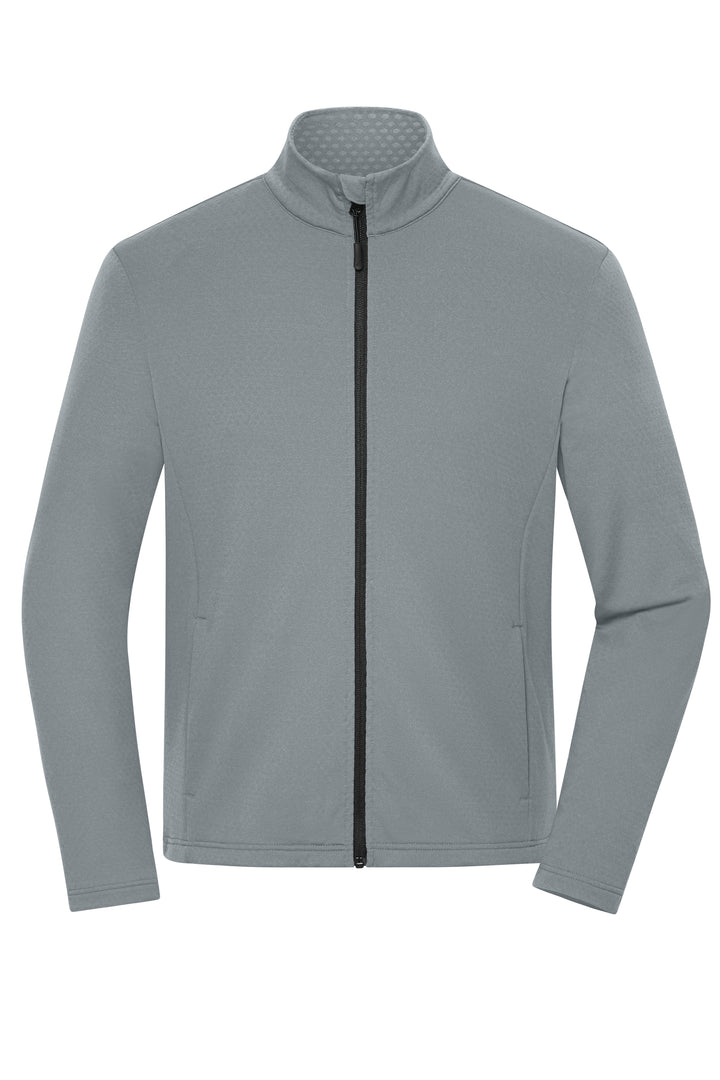Men's Sports Structured Fleece Jacket - space-grey