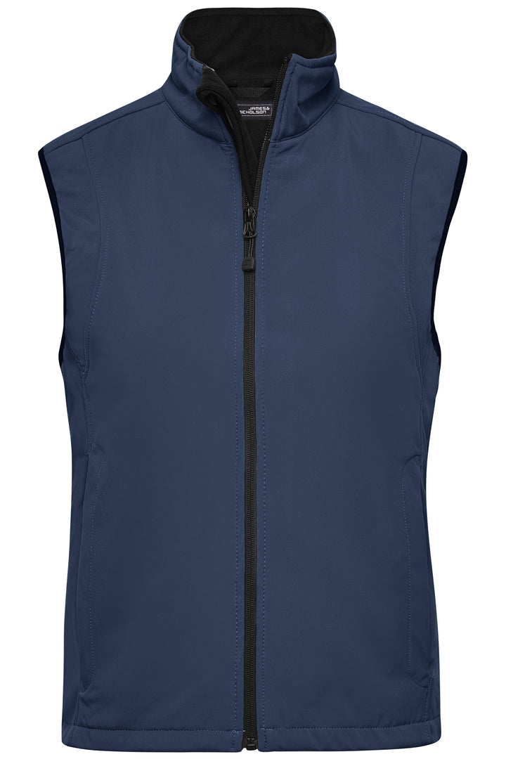 Ladies' Softshell Vest - navy