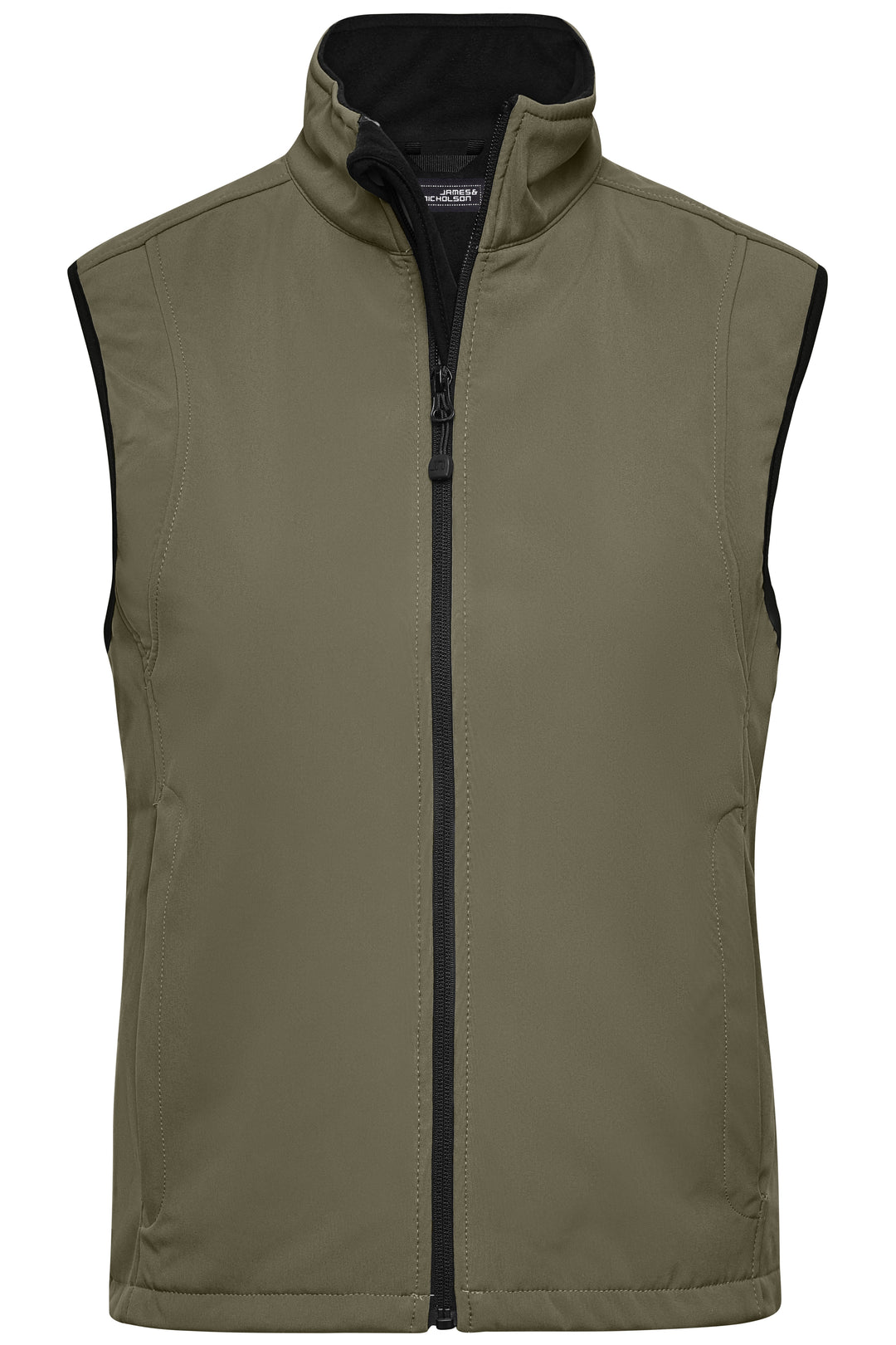 Ladies' Softshell Vest - olive