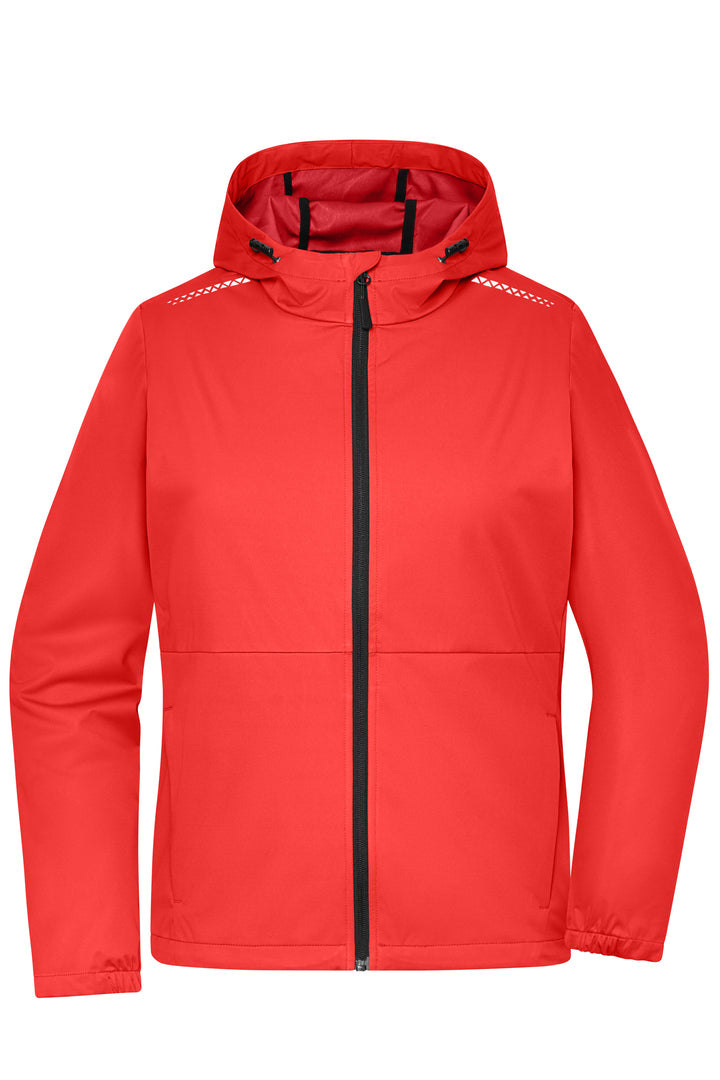 Ladies' Sports Softshell Jacket - spicy-orange