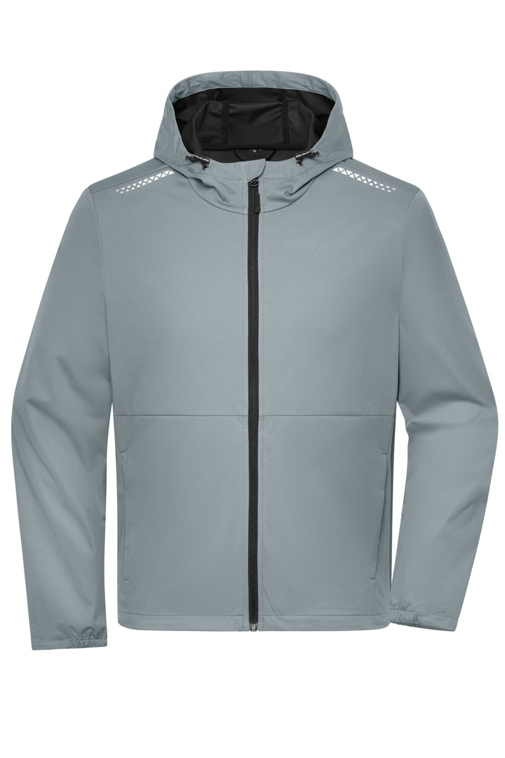 Men's Sports Softshell Jacket - space-grey