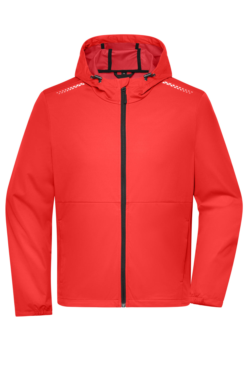 Men's Sports Softshell Jacket - spicy-orange