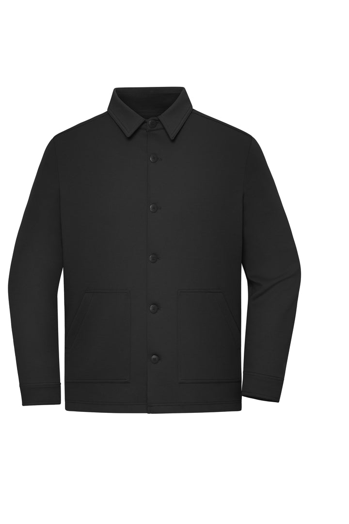Shirt Jacket Unisex OCS Blended & GRS - black
