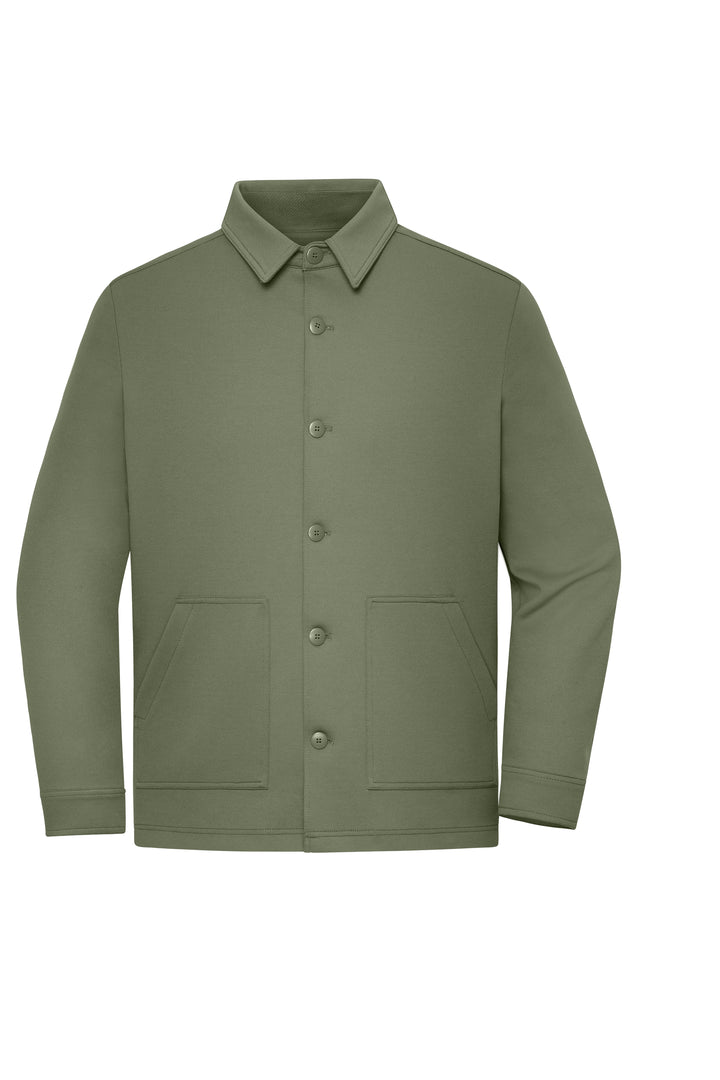 Shirt Jacket Unisex OCS Blended & GRS - olive