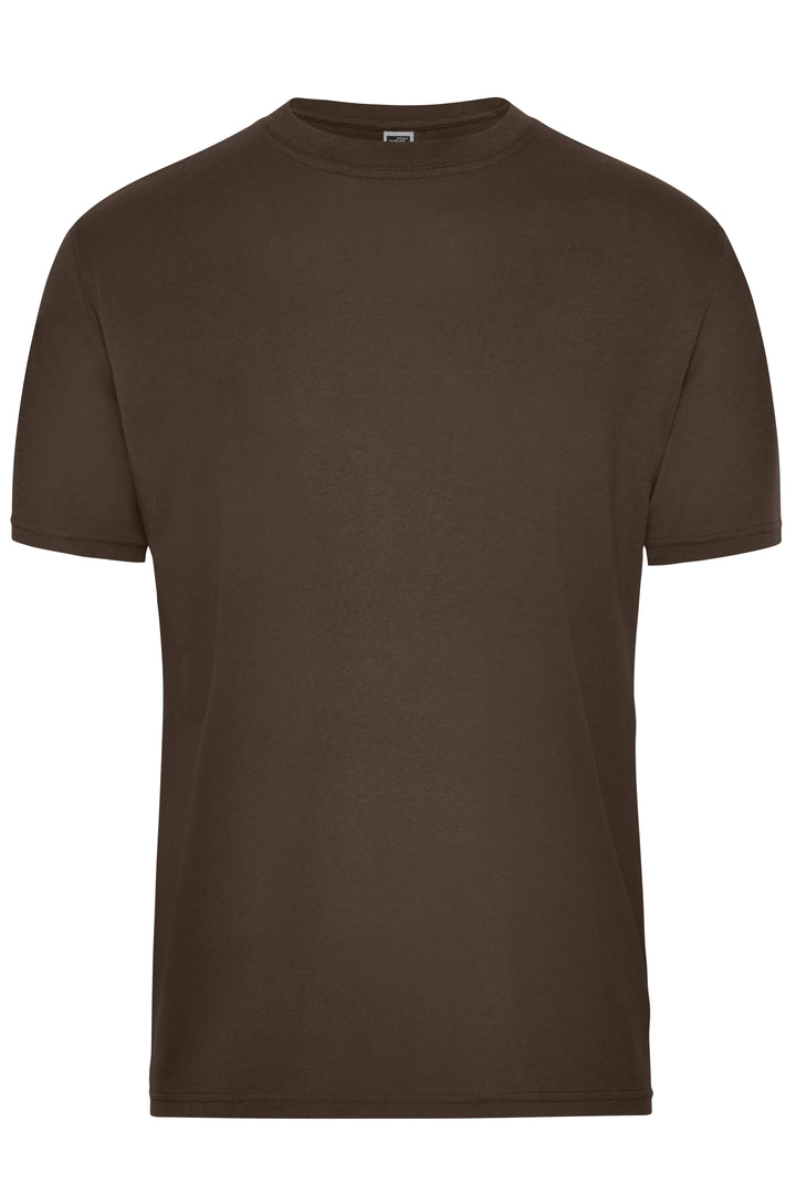 Men's ORGANIC Workwear T-Shirt - brown