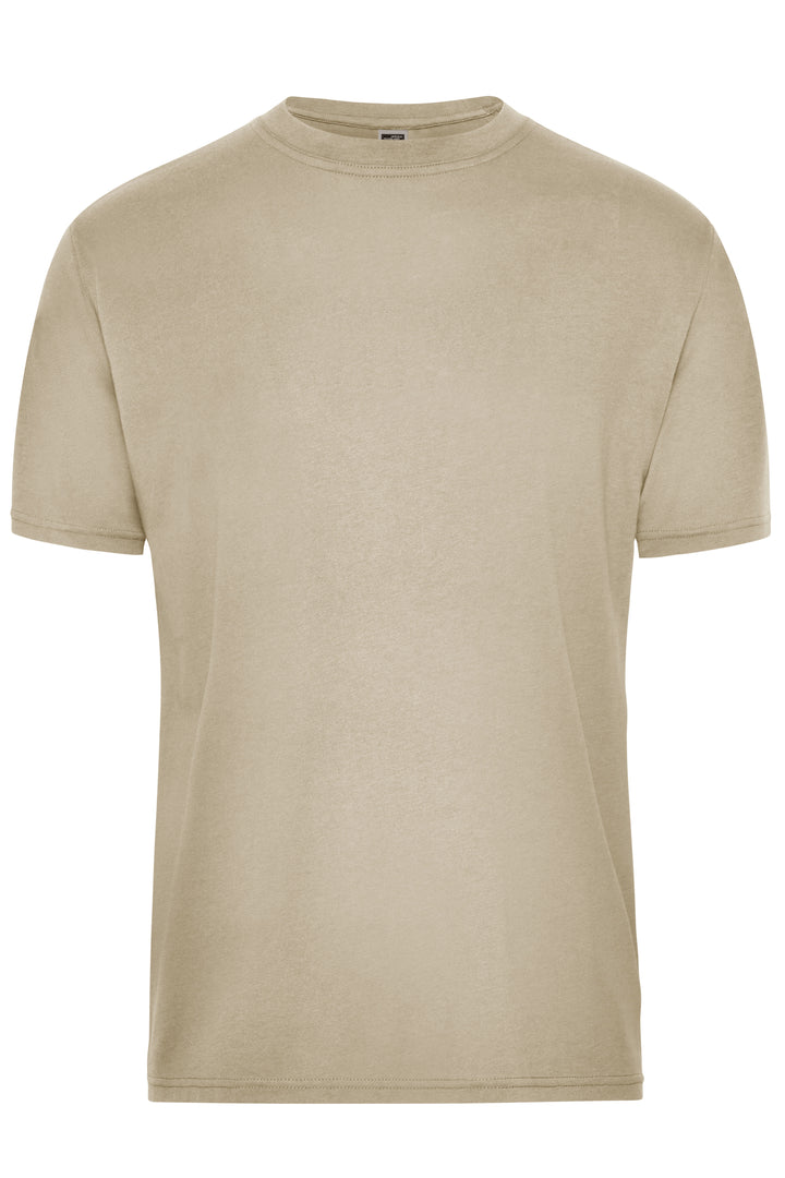 Men's ORGANIC Workwear T-Shirt - stone