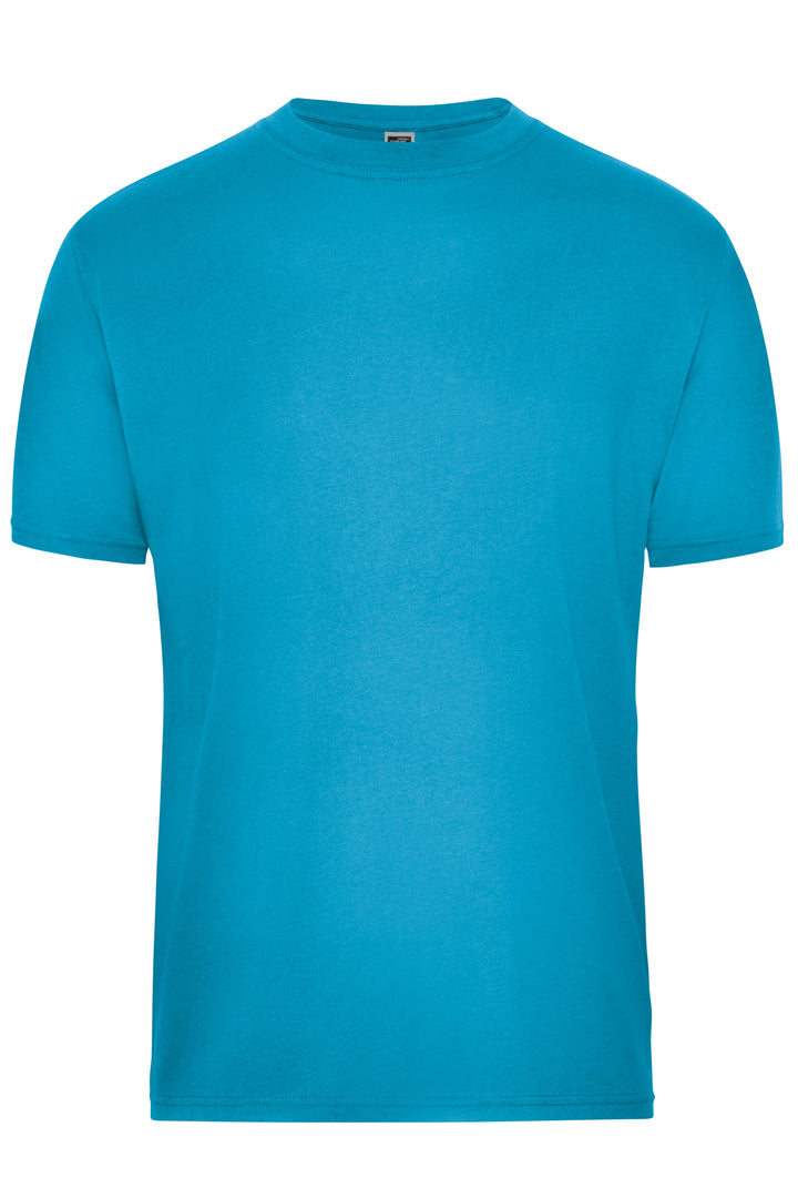 Men's ORGANIC Workwear T-Shirt - turquoise