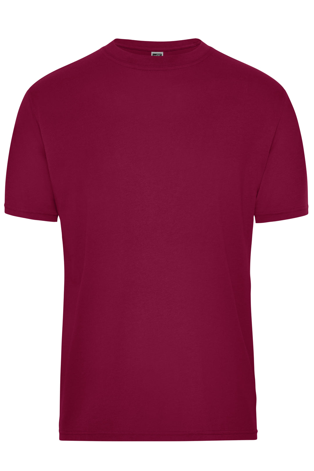 Men's ORGANIC Workwear T-Shirt - wine