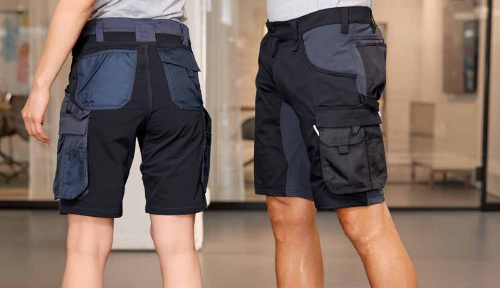 Workwear Stretch-Bermuda Slim Line
