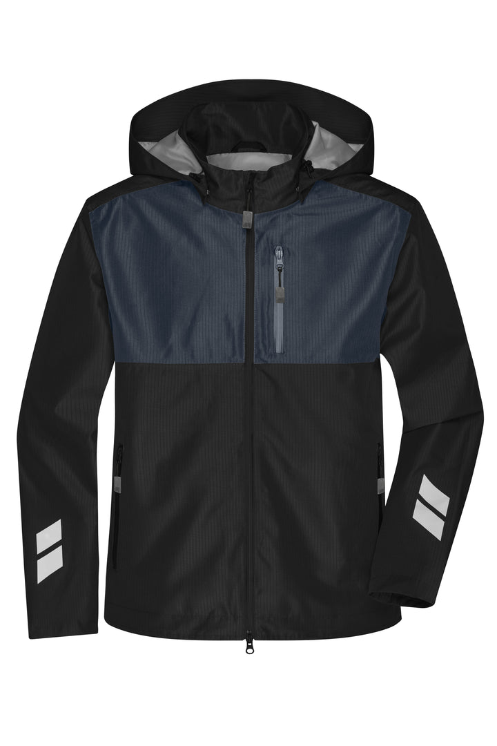 Hardshell Workwear Jacket - black/carbon