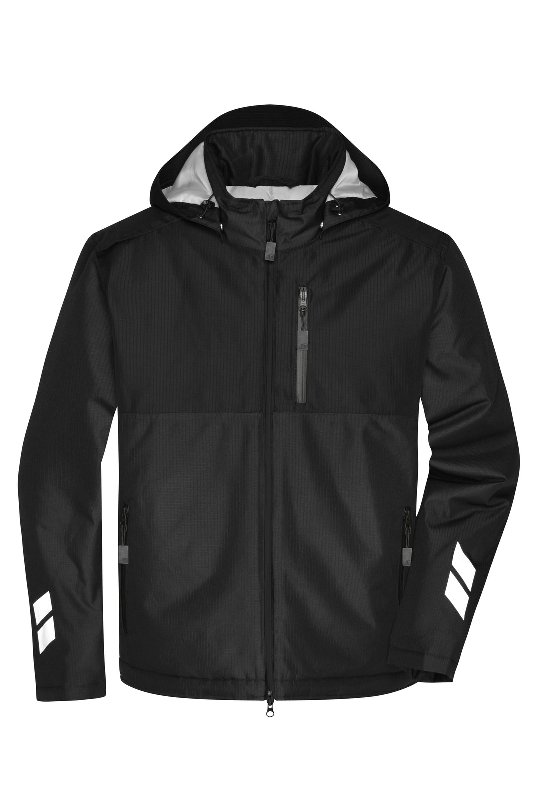 Padded Hardshell Workwear Jacket - black/black