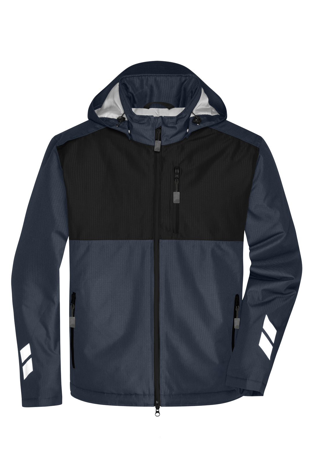 Padded Hardshell Workwear Jacket - carbon/black