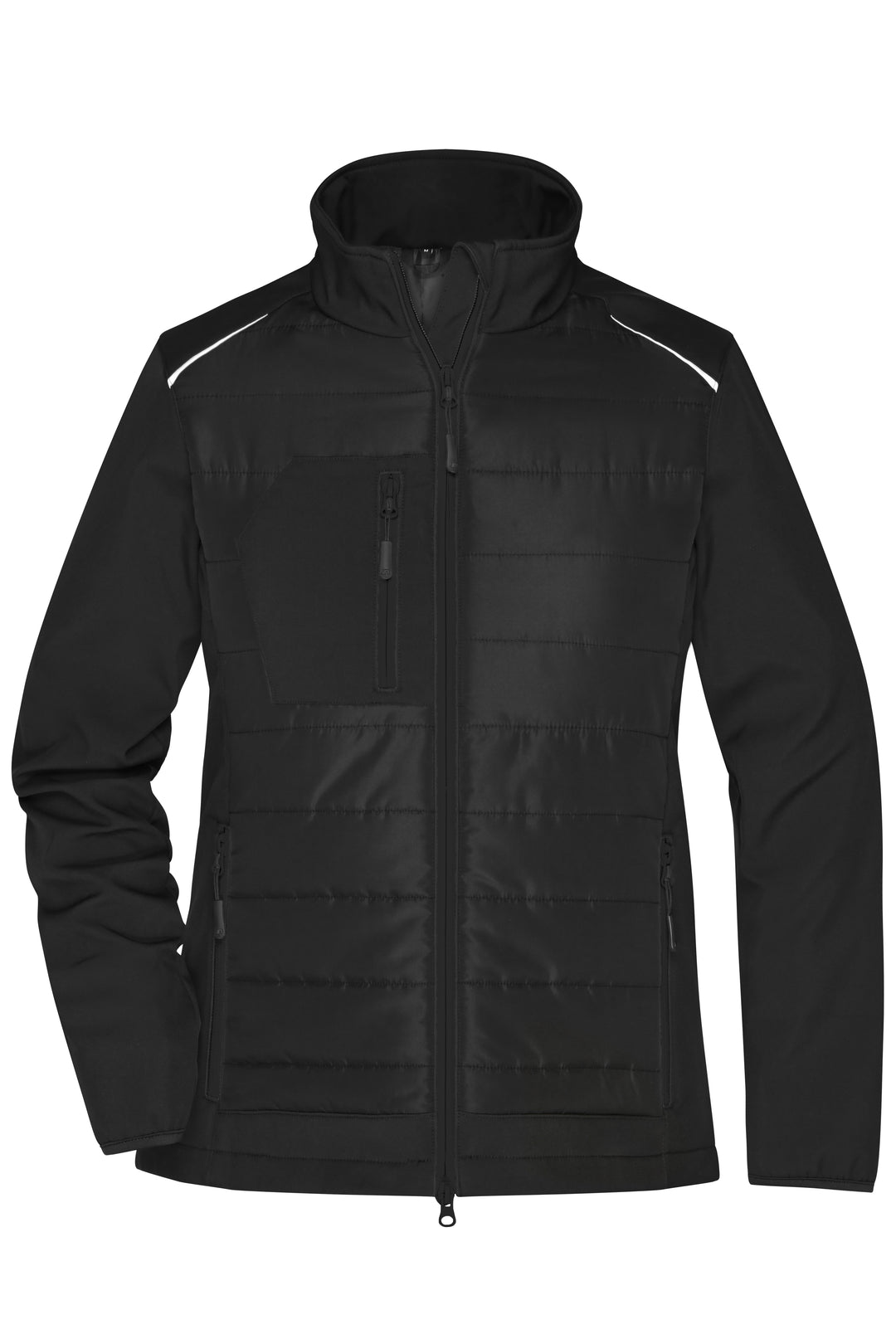 Ladies' Hybrid Jacket - black/black