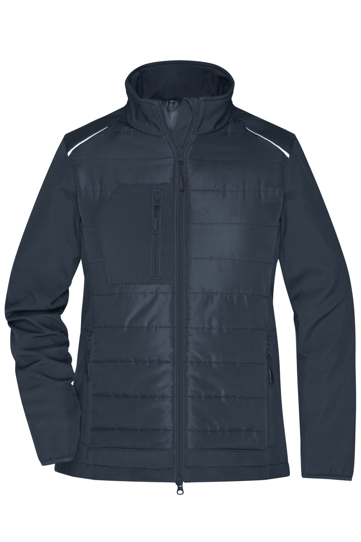 Ladies' Hybrid Jacket - carbon/carbon