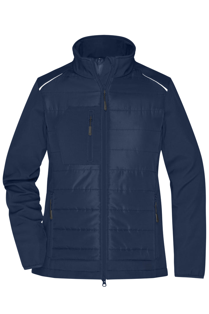 Ladies' Hybrid Jacket - navy/navy