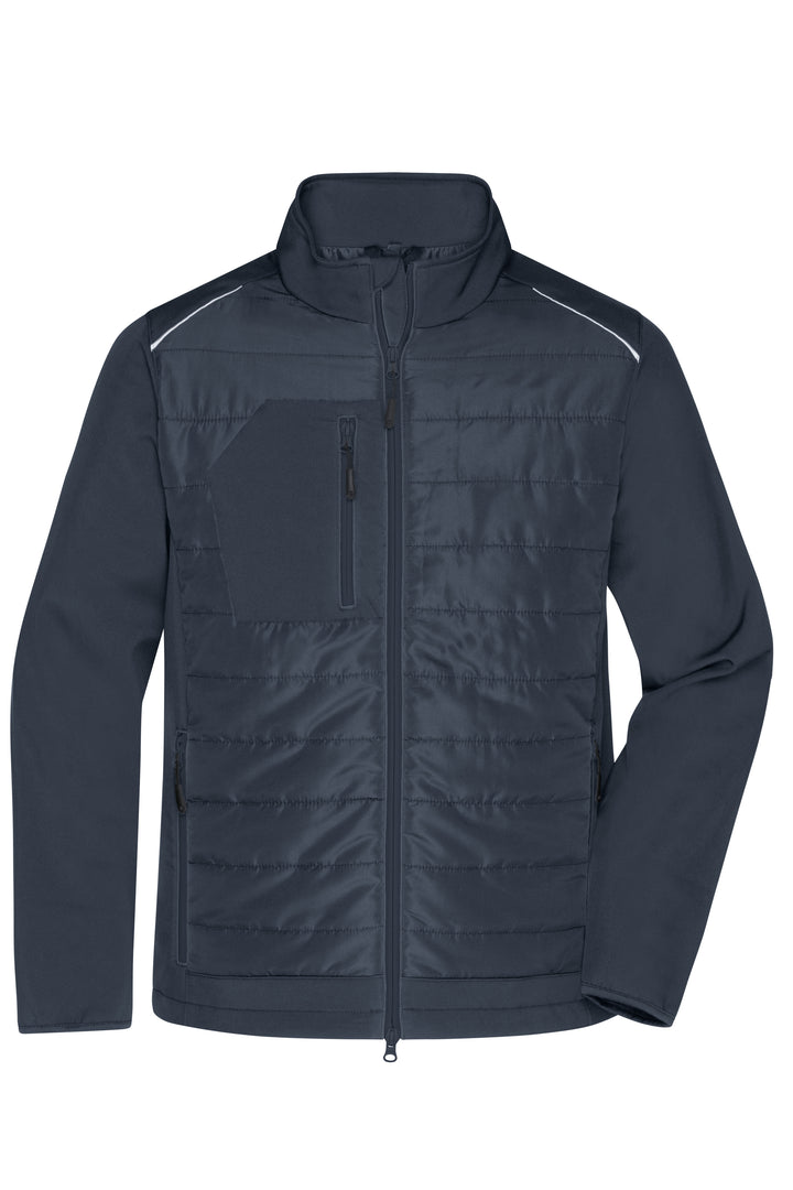 Men's Hybrid Jacket - carbon/carbon