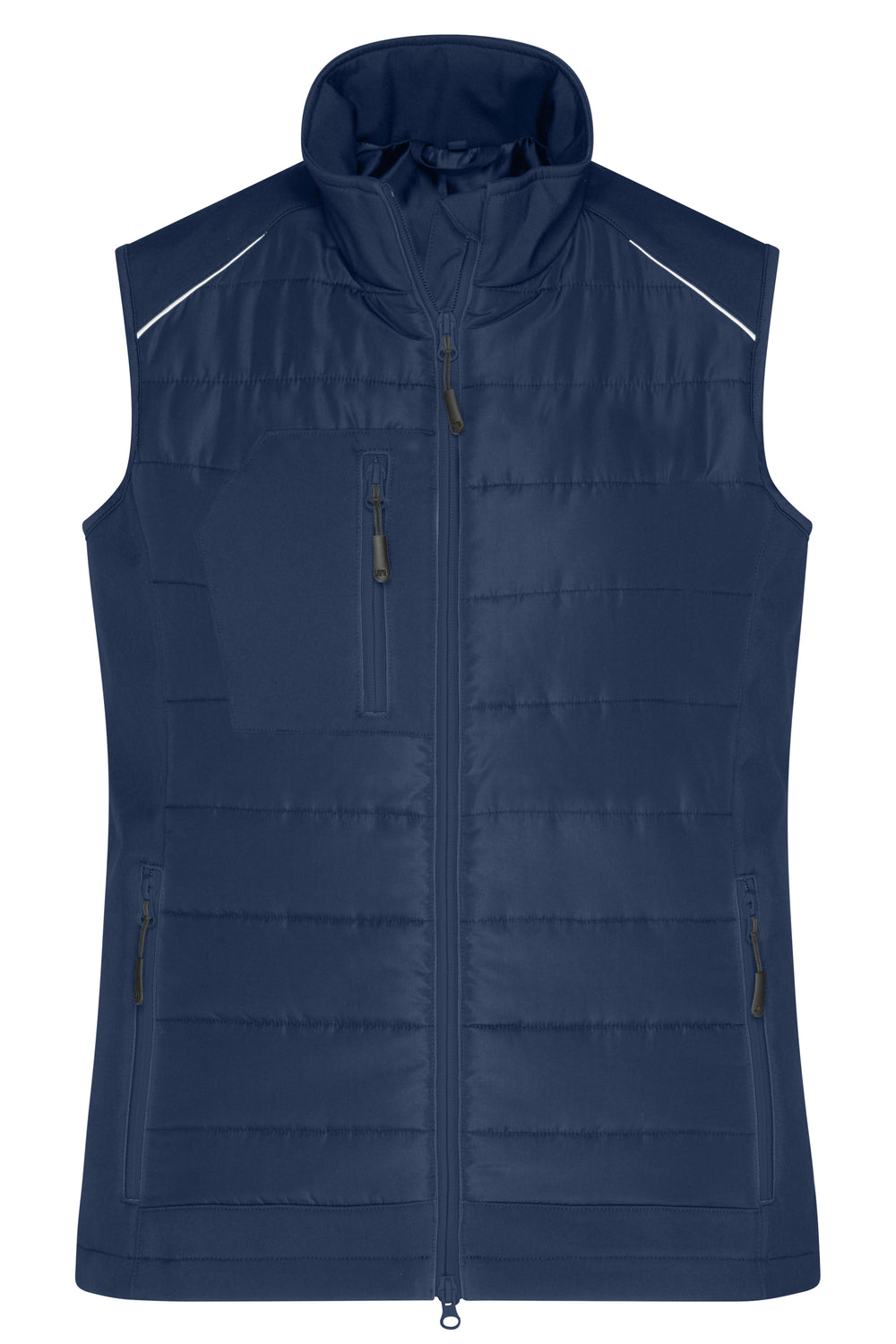 Ladies' Hybrid Vest - navy/navy
