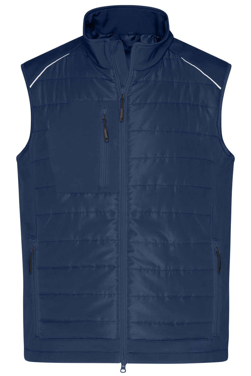 Men's Hybrid Vest - navy/navy