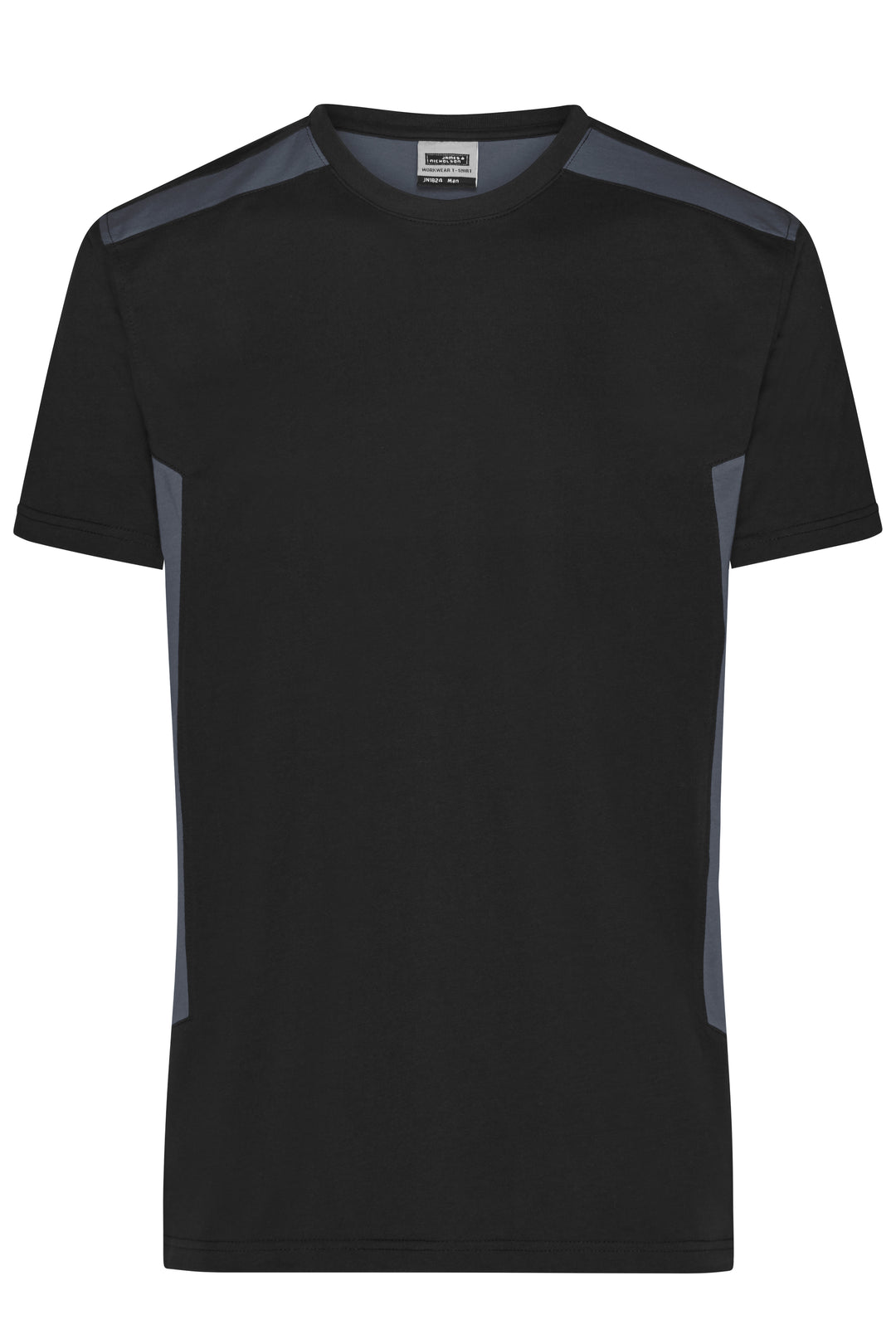 Men's Workwear T-Shirt - STRONG - - black/carbon