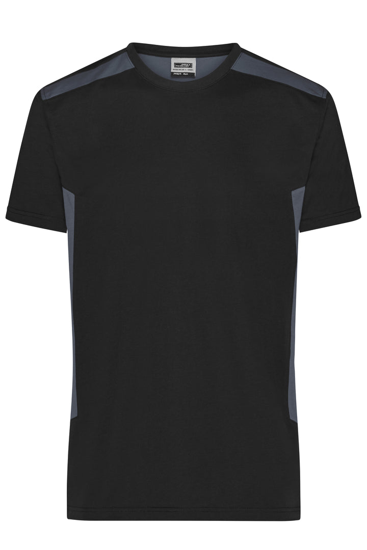 Men's Workwear T-Shirt - STRONG - - black/carbon