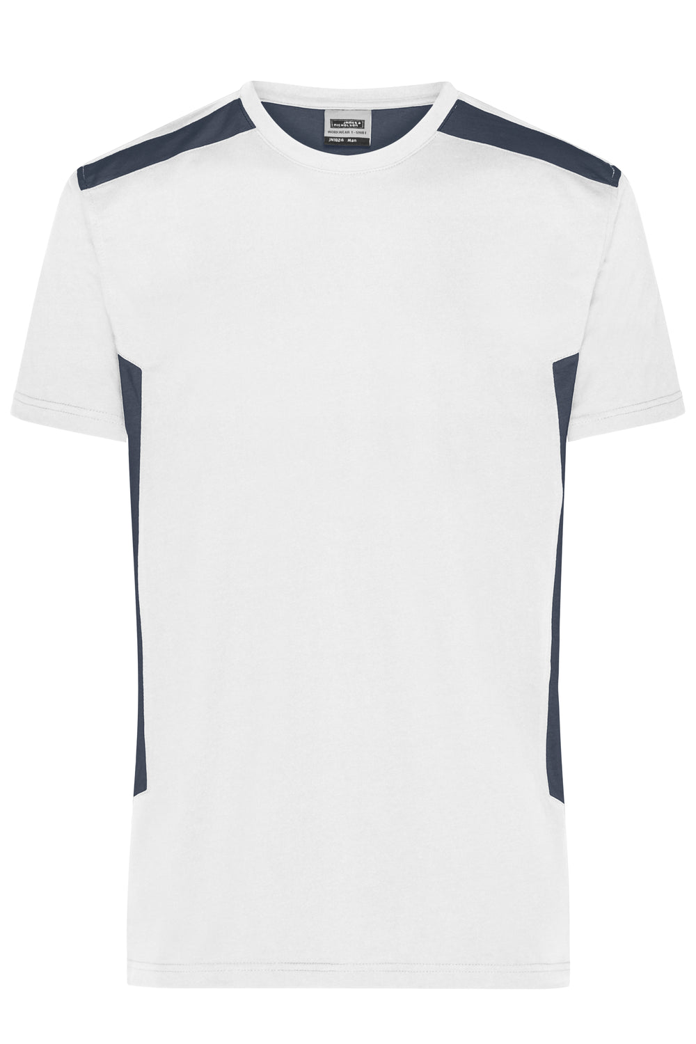 Men's Workwear T-Shirt - STRONG - - white/carbon
