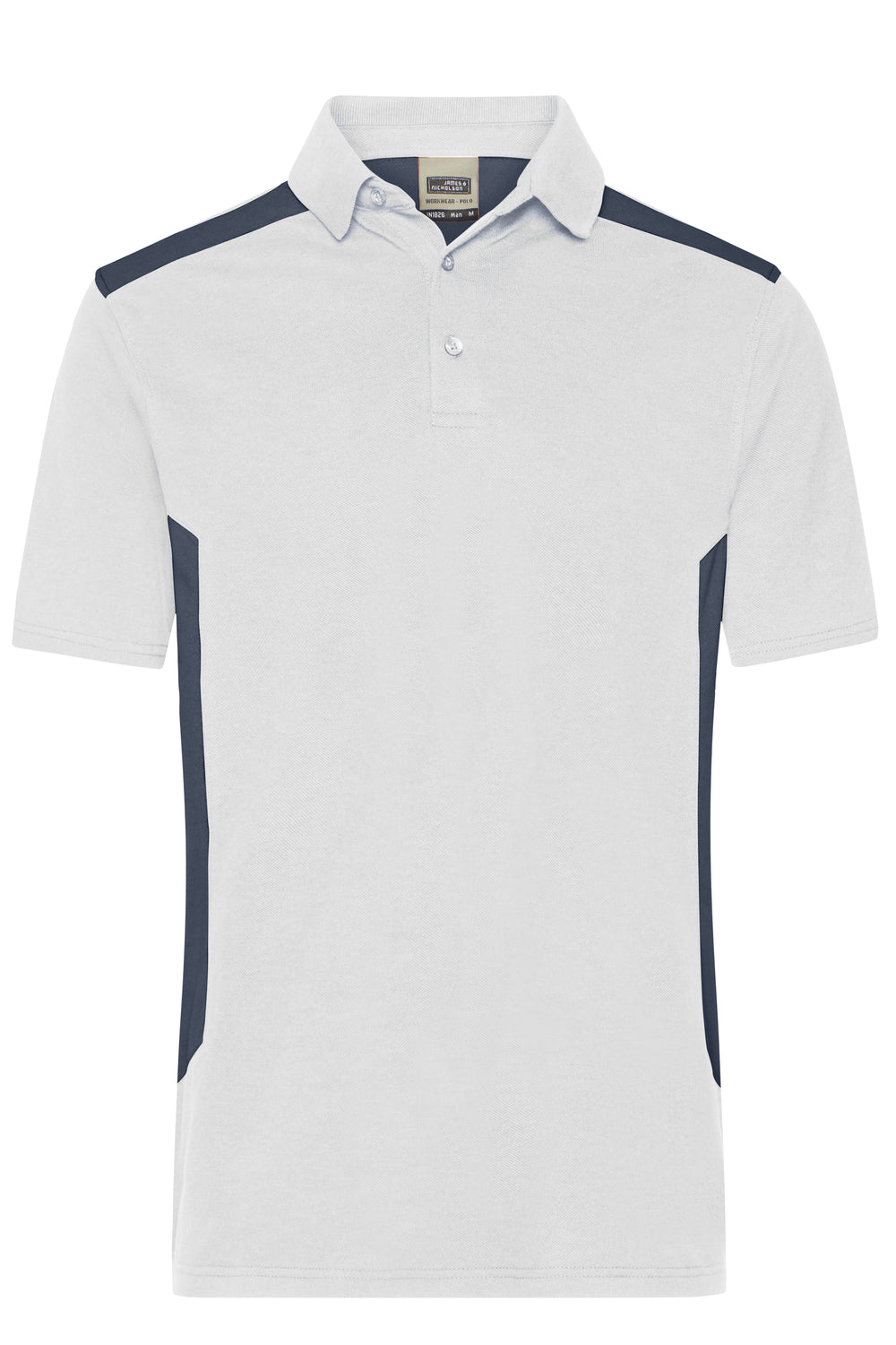 Men's Workwear Polo - STRONG - - white/carbon