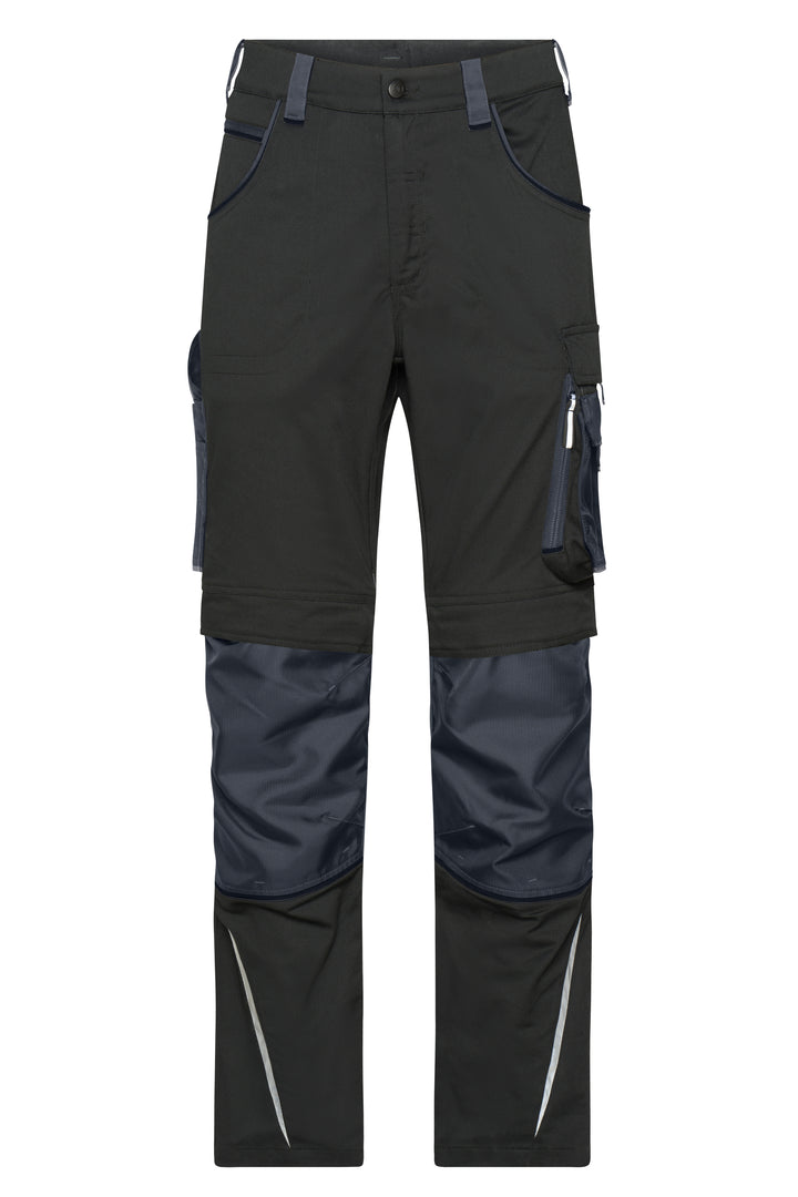 Workwear Pants Slim Line - black/carbon