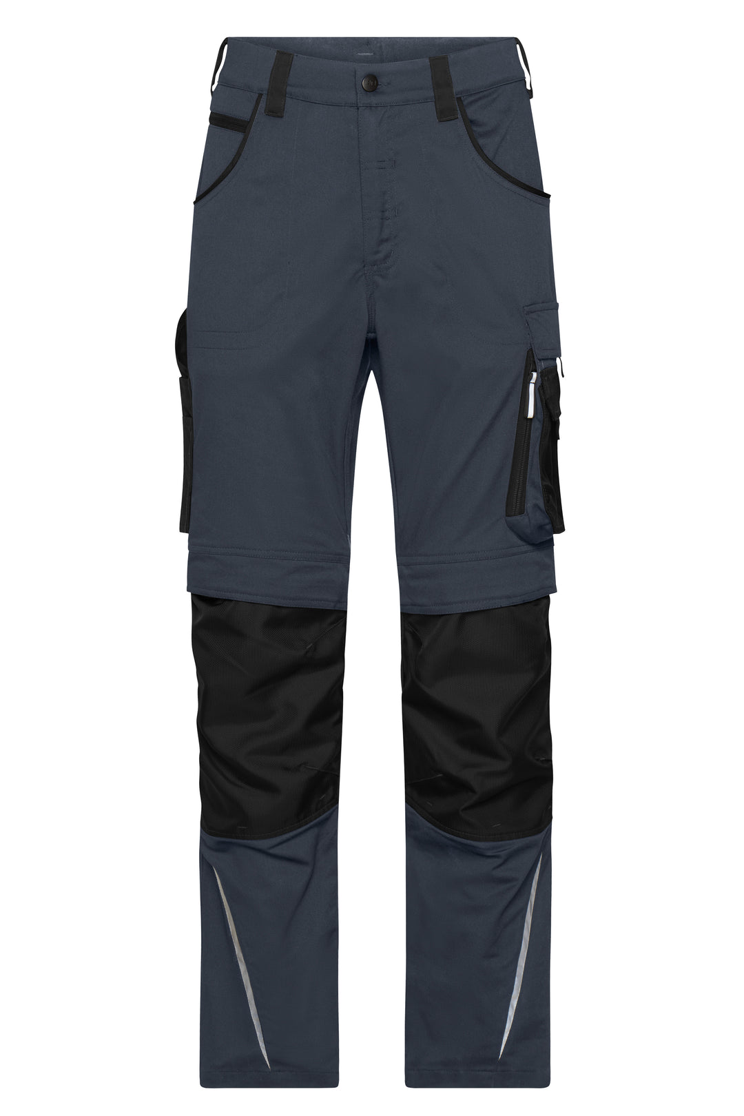 Workwear Pants Slim Line - carbon/black