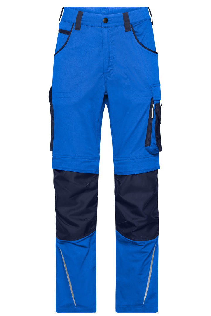 Workwear Pants Slim Line - royal/navy