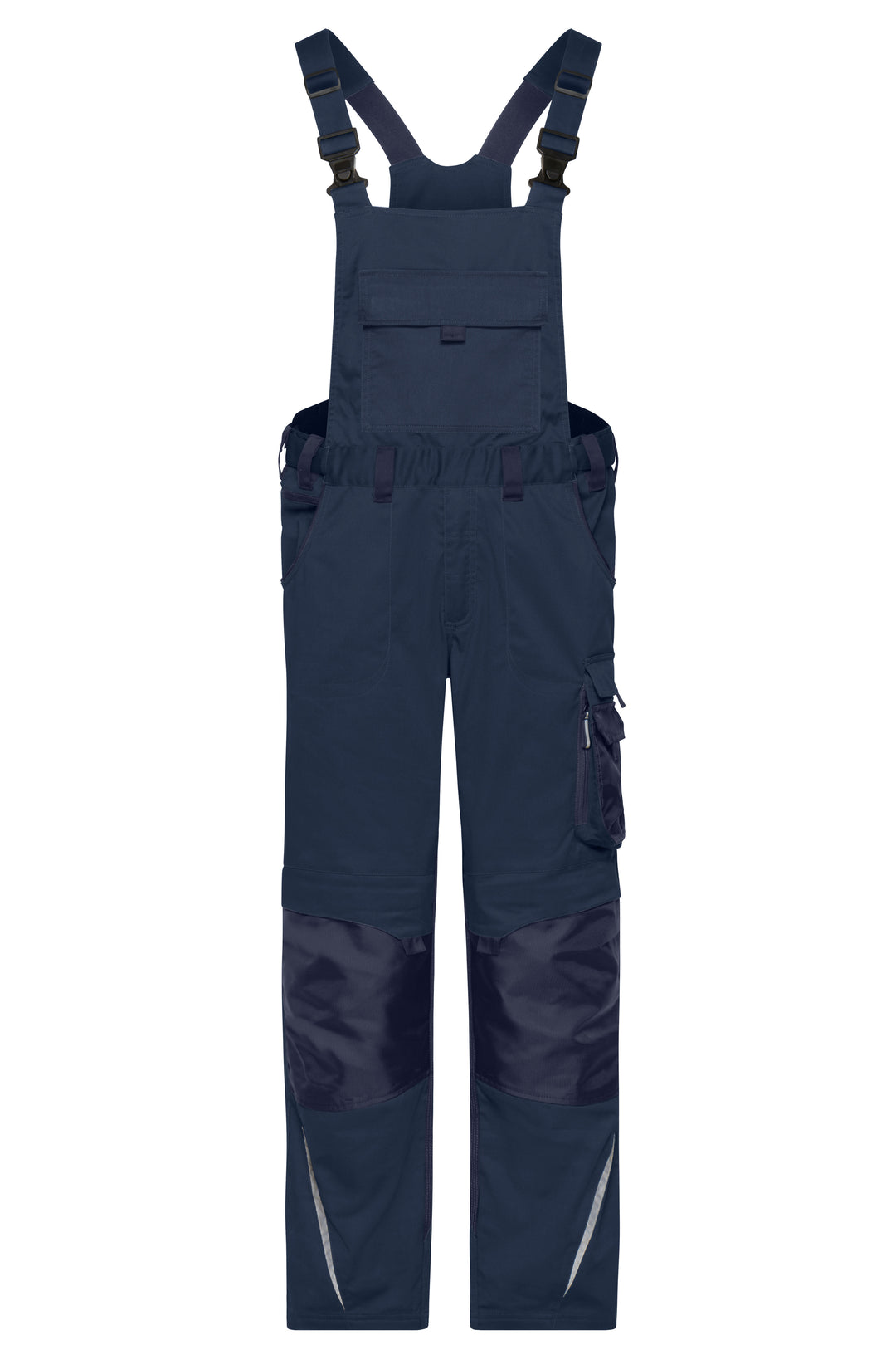 Workwear Pants with Bib - navy/navy