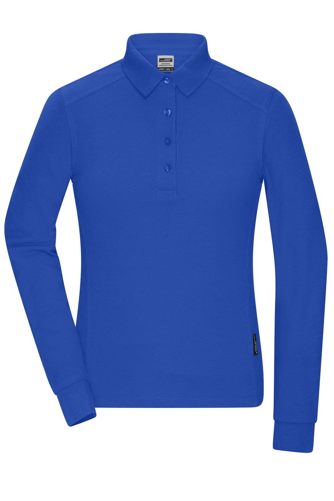 Ladies' Workwear-Long-Sleeved Polo - royal