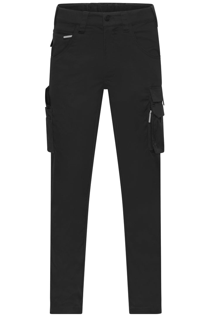 Workwear-Pants light Slim Line - black