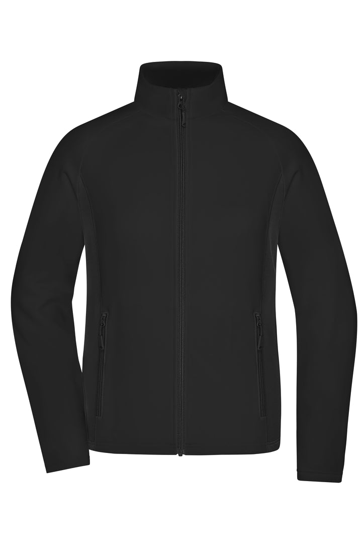 Ladies' Stretchfleece Jacket - black/black